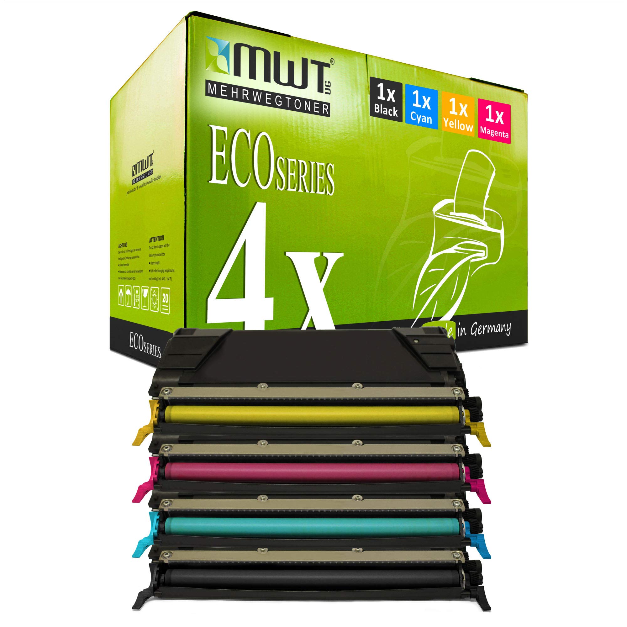 Toner compatible Lexmark C746 C748 MWT pour résoudre les problèmes d'impression pâles couleur - 8