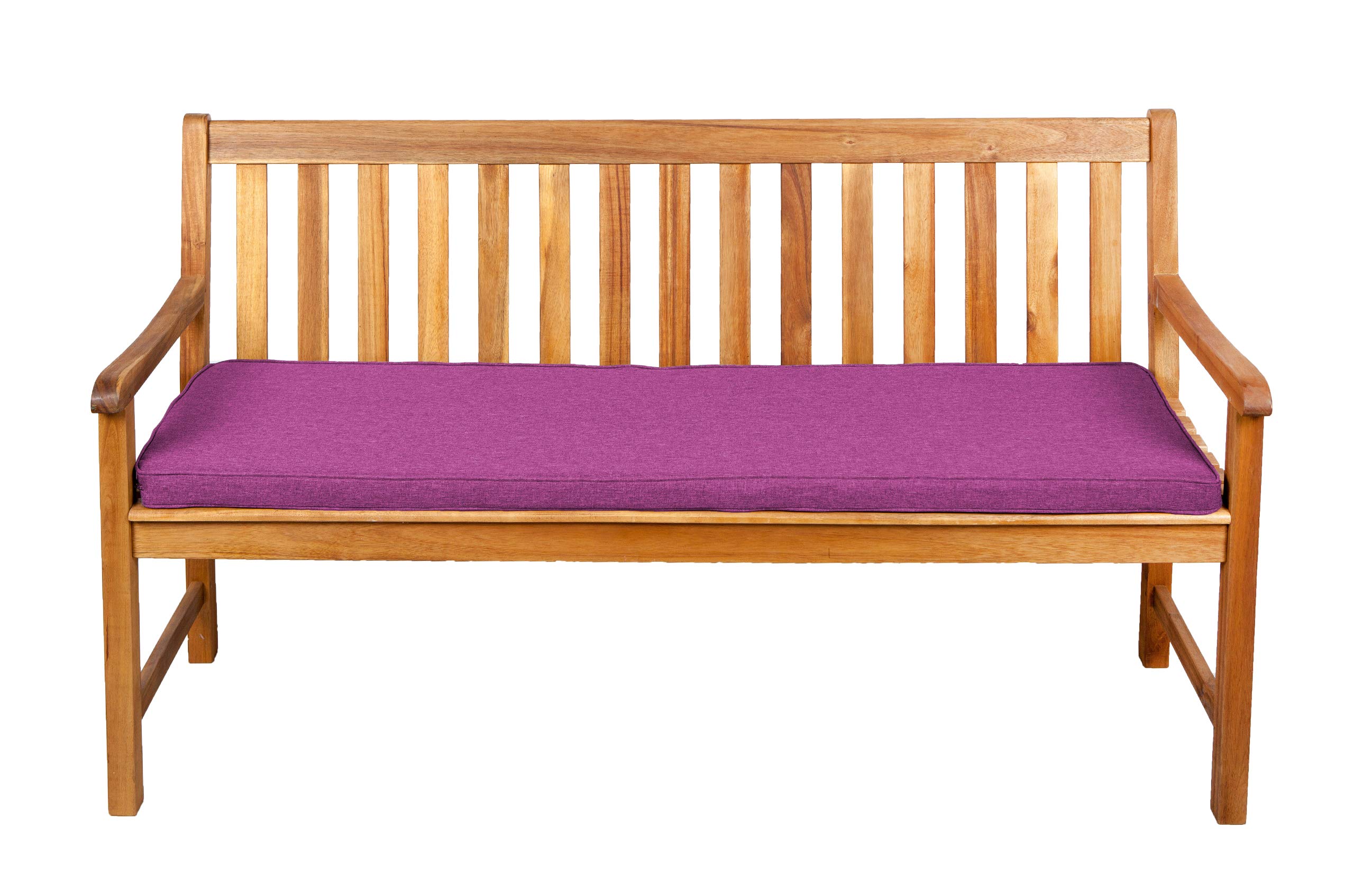 Gutekissen® Bench Cushion Garden Swing Seat Smooth FK5 (50x50x5, Lime) - 2
