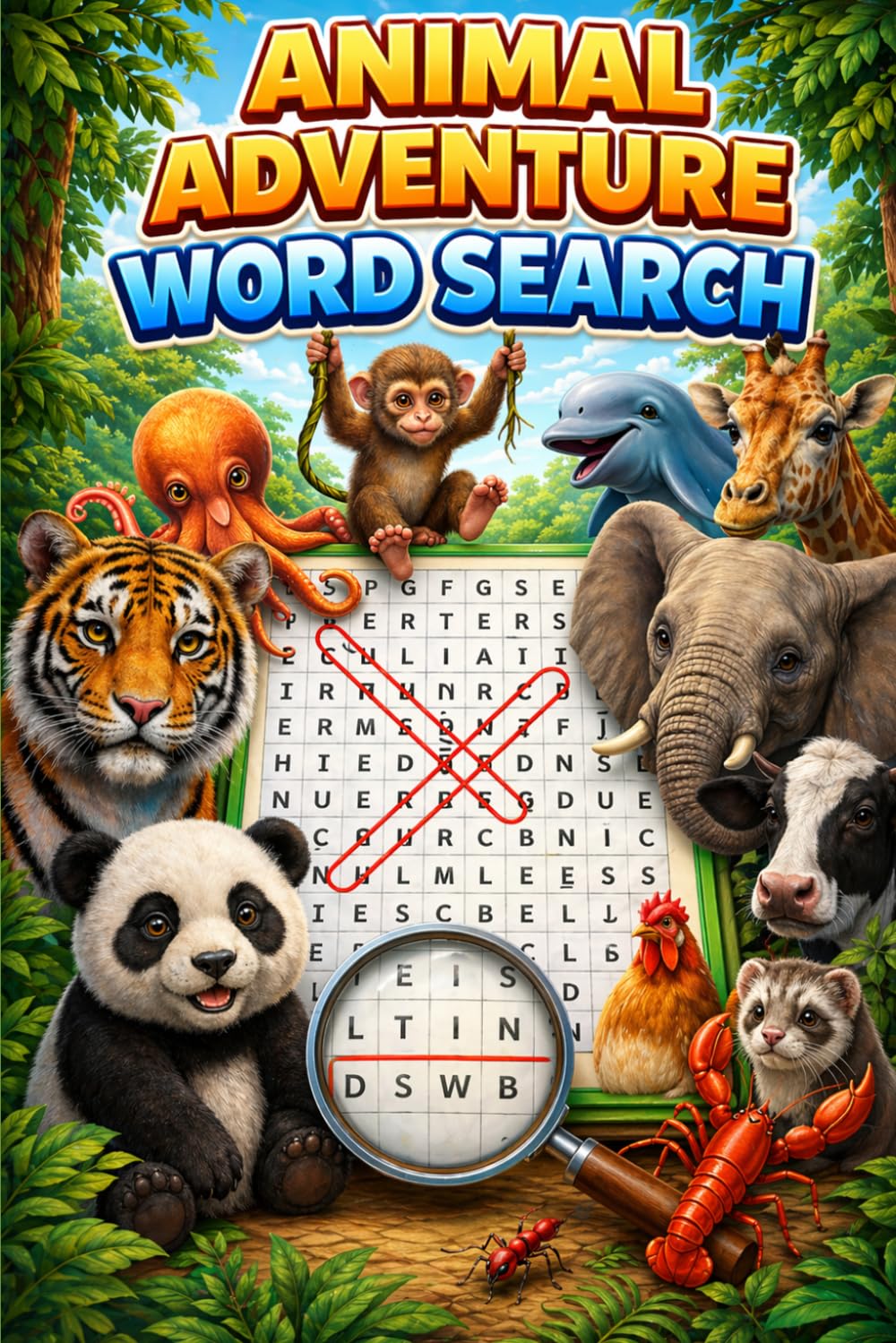 Animal Adventure Word Search