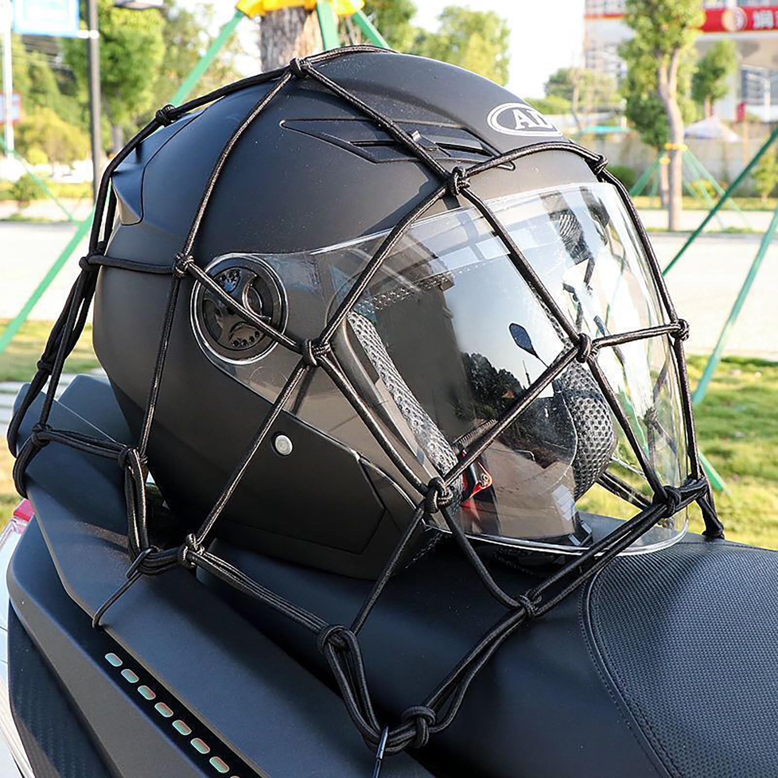 カタログギフト バイクネット ツーリング 荷物 バイク用品 30×30cm ブルー 1435