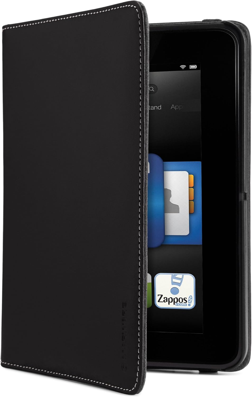 Marware EcoVue Genuine Leather Standing Case for Kindle Fire HD 7", Black (will only fit Kindle Fire HD 7")