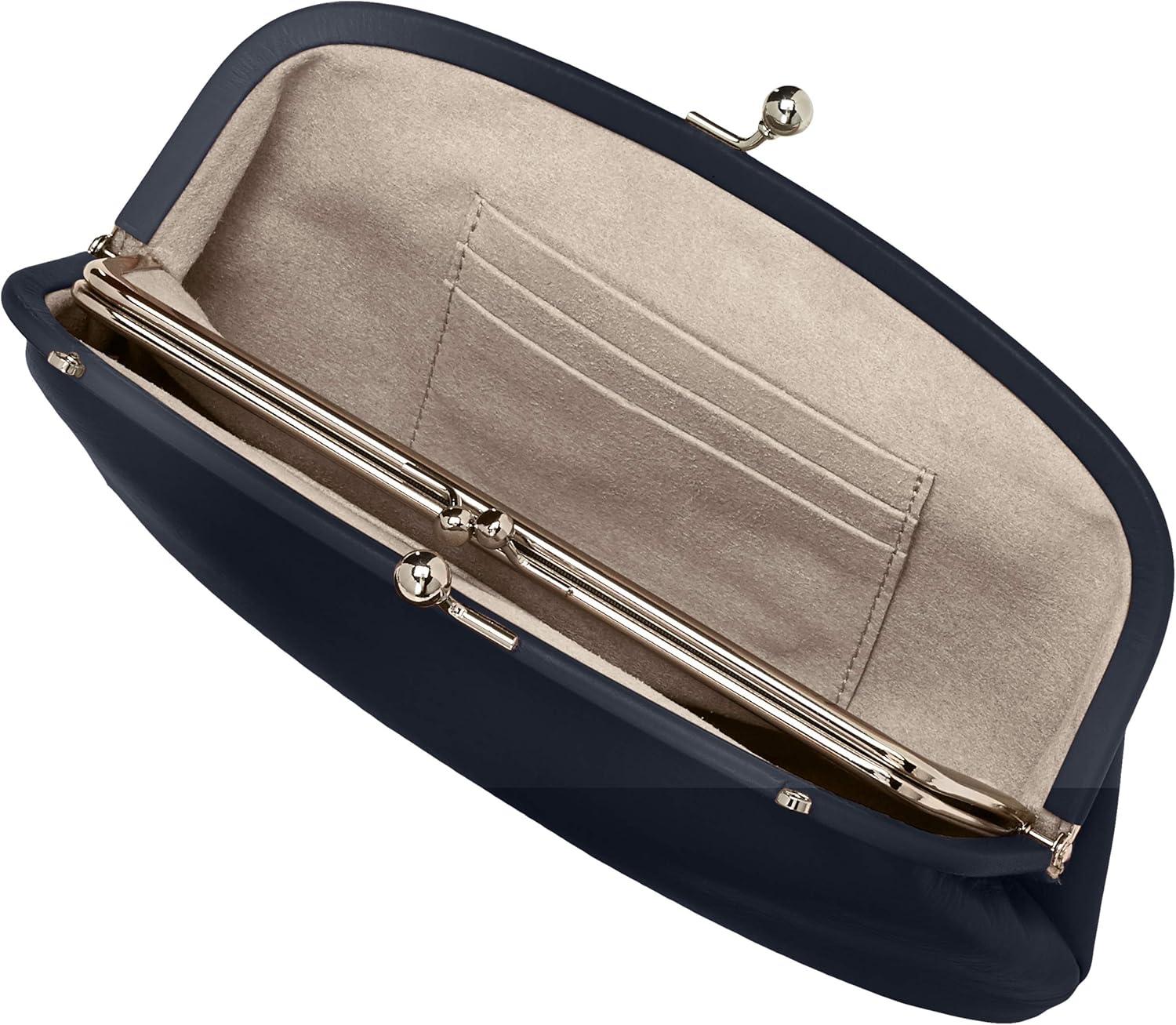 Y'saccs(イザック) Women's Made in Japan Cowhide Leather Wallet Pochette Y01-11-03