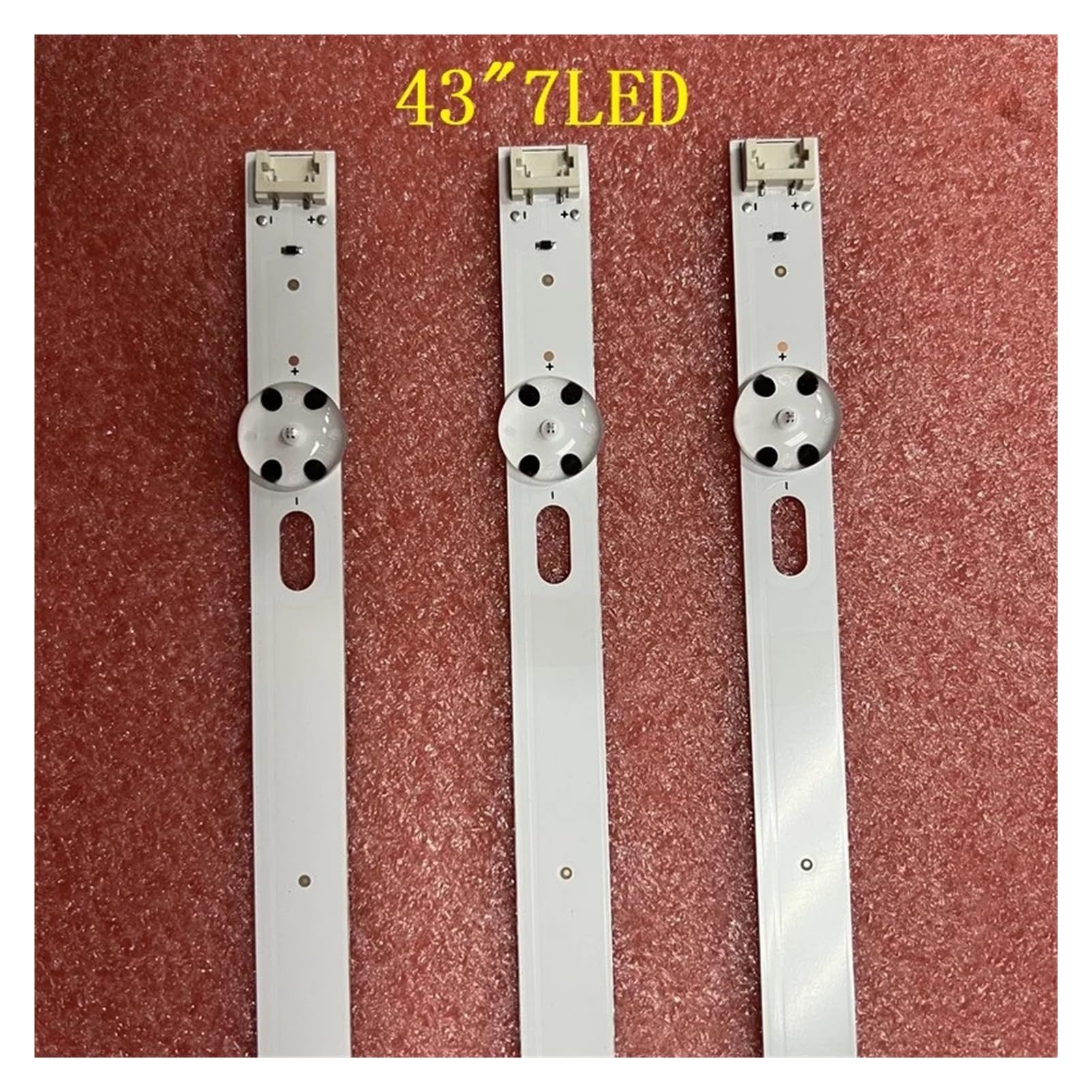 Tiras de retroiluminación LED for televisores 43UM7050PLF, 43UK6300PLB, 43UK6400, 43UK6090, 43UK6200, 43UK6300, LC43490086A, 303TV430003, LC43490089A(3 PCS For 1 TV)