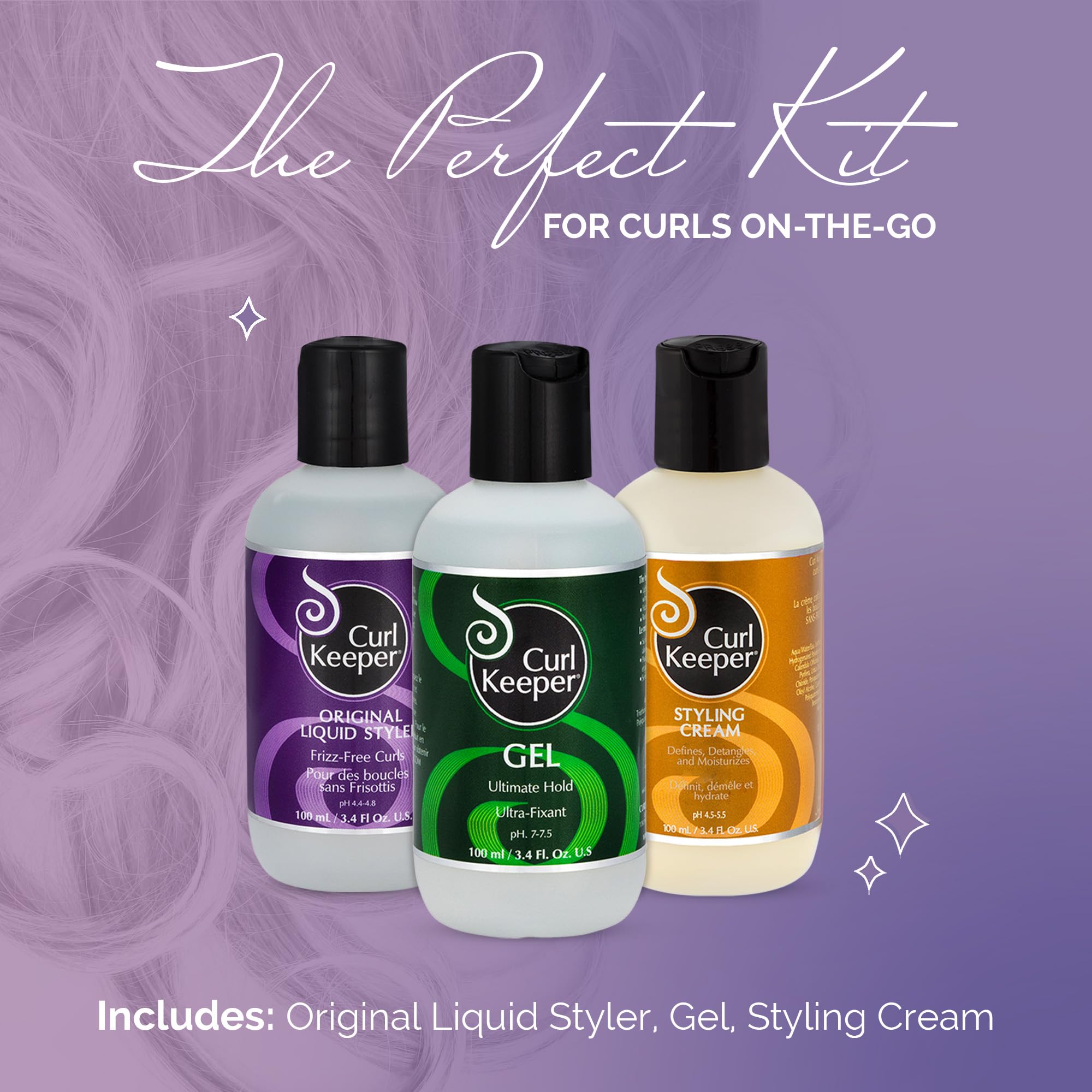 Curl Keeper Curly Hair Care and Styling Products