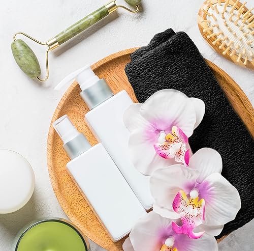 Miniatura 8 de TEXTILE EMPIRE Black Spa Towels for Facials - Hair Salon Towels Hand Towels Salon Facial Towels for Estheticians Soft Toallas para Salon De Belleza