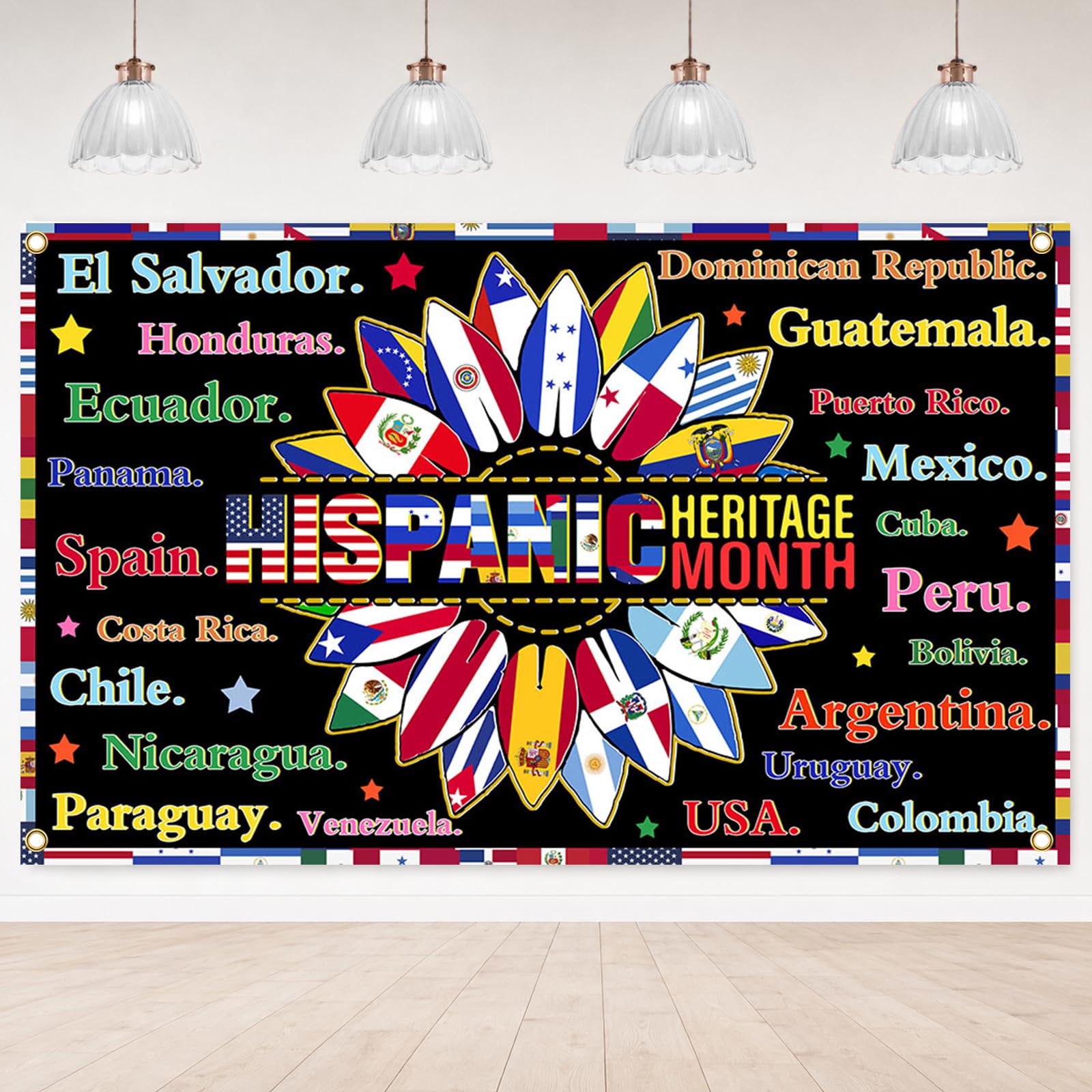 Mocsicka Hispanic Heritage Month Banner Hispanic Heritage Month Decorations
