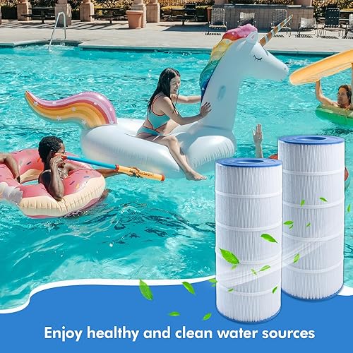 Miniatura 7 de Cartucho de filtro de piscina C1200 (paquete de 2)  Compatible con Hayward CX1200RE, PA120, Star Clear Plus C12002, PA120-M, Unicel C-8412,