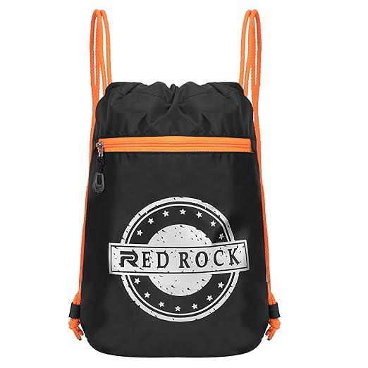 Buy Red Rock Drawstring Bag Trendy Multipurpose Medium Size Casual