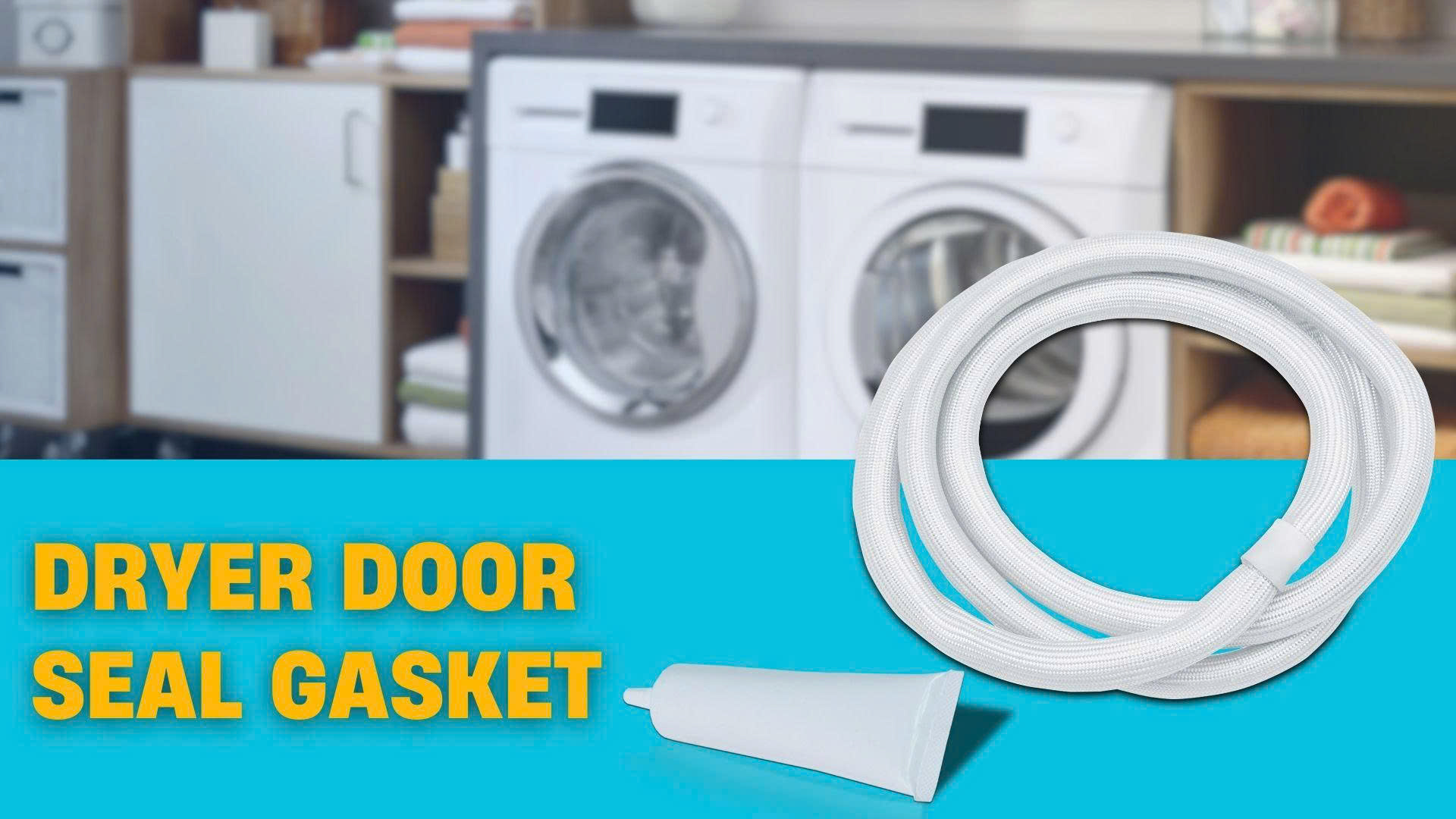 Amazon.com: W10906683 Dryer Door Seal Gasket Replaces 3390731