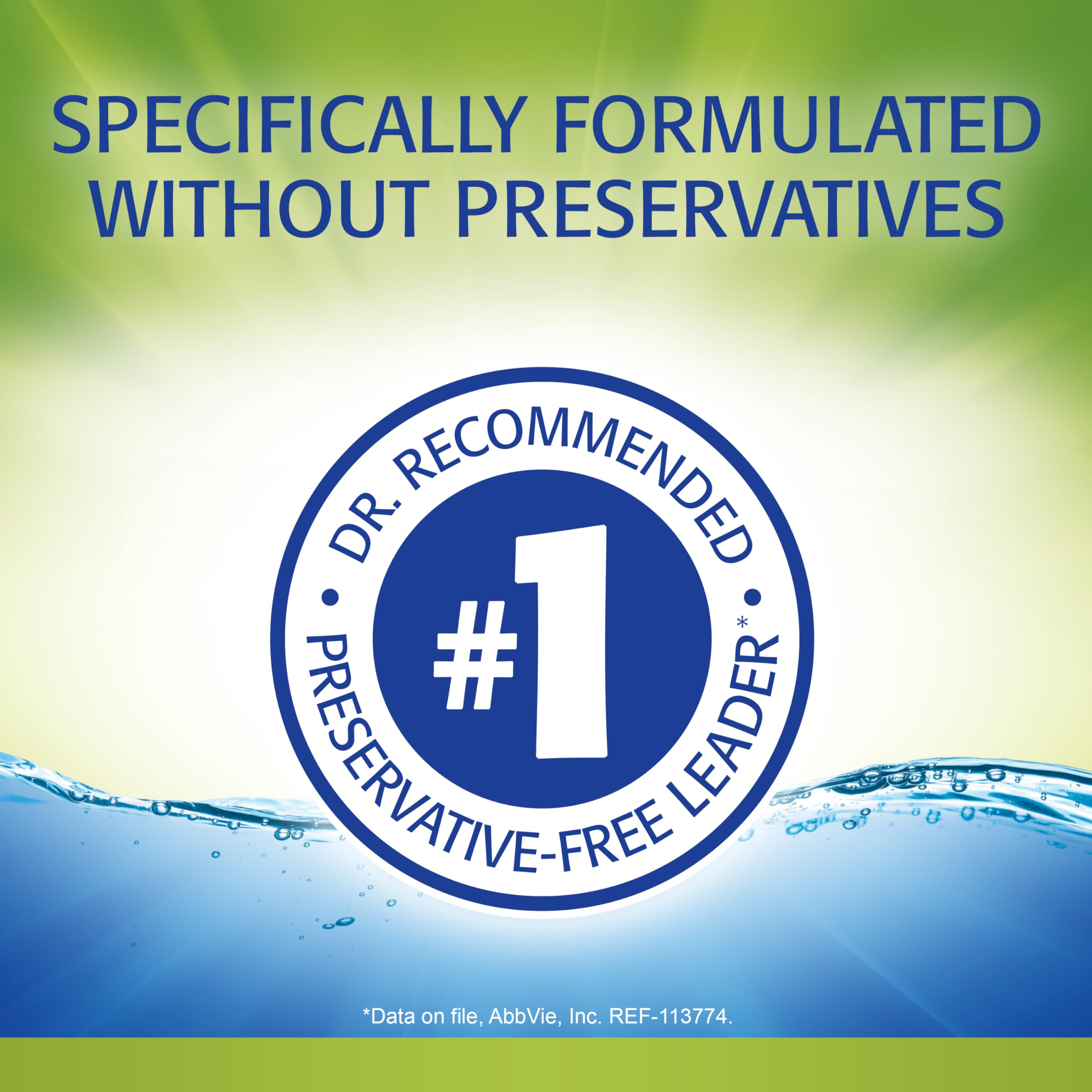 Refresh RELIEVA PF Preservative-Free Artificial Tears Lubricant Eye Drops, 0.01 fl oz (0.4 mL), 30 Single-Use Containers — Amazon image 3