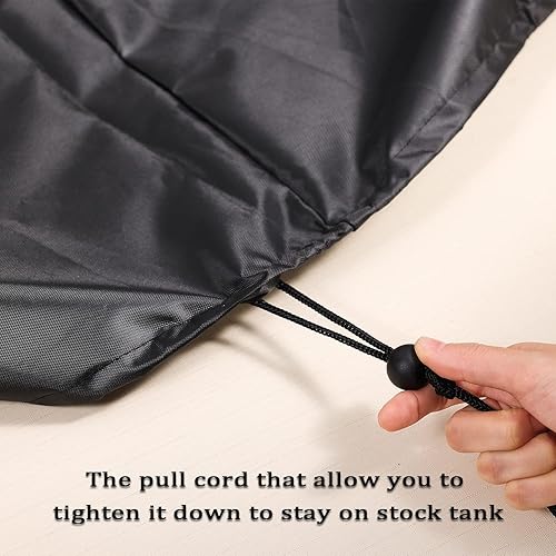 Miniatura 5 de Fundas impermeables para tanque, cubierta impermeable ovalada para tanque de almacenamiento ovalado de 300 galones, cubierta impermeable resistente