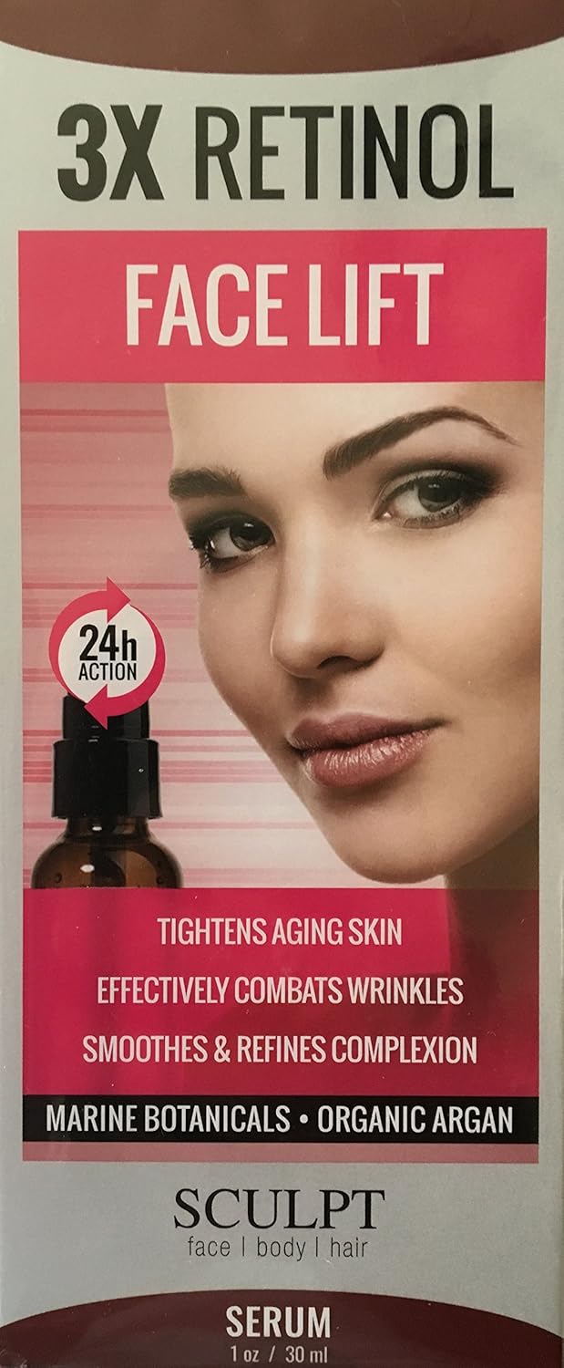 3X Retinol Face Lift Serum by SCULPT Beauty & Personal Care