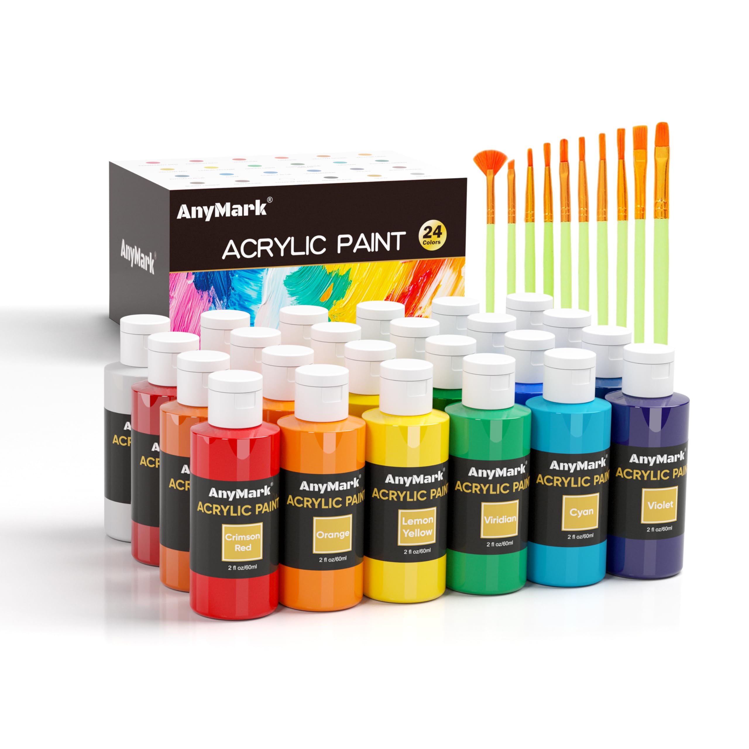 anymark set peinture acrylique