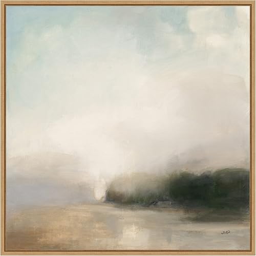 Miniatura 9 de Amanti Art Lienzo enmarcado para pared, 22 x 22 pulgadas, bosque lejano, por Julia Purinton, lienzo enmarcado para decoración de pared, sala de