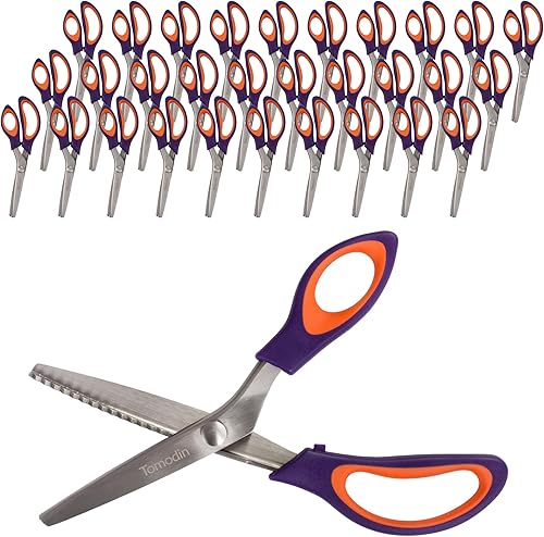 Vista 57 de JubileeYarn Metal Pinking Shears - Black - 1 Unit