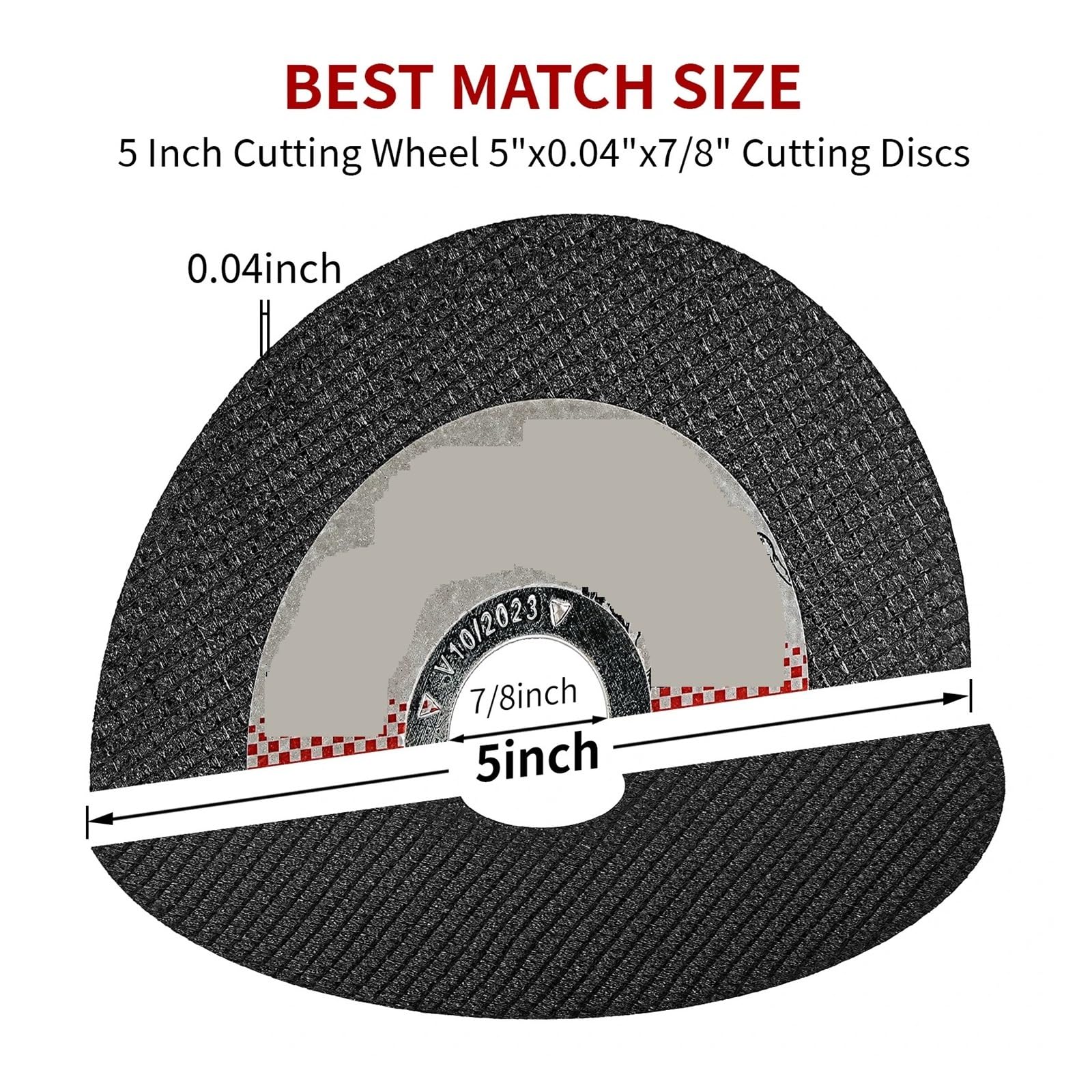 Tarcza tnąca Tarcze tnące do metalu 125 mm, tarcze szlifierskie, tarcze szlifierskie, tarcze kątowe, 2 do 50 sztuk (50 szt.)