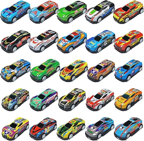 Miniatura 6 de AquaMonica Tarjetas del día de San Valentín para niños con autos de carreras, paquete de 24 tarjetas de San Valentín con autos de carreras para