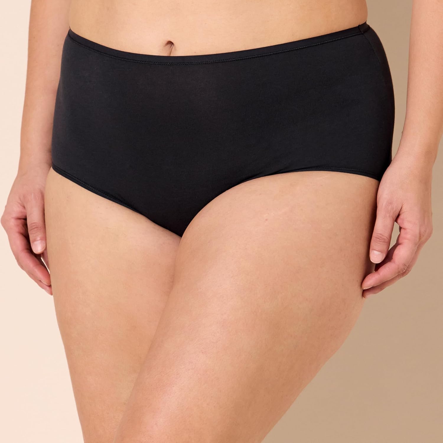 Amazon Essentials Women's Cotton High Waisted Underwear, Pack of 6 - Image 5