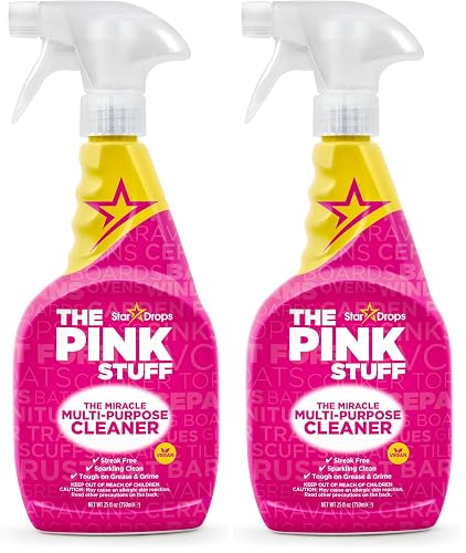 Stardrops The Pink Stuff Miracle Multi-Purpose Cleaner – Removes Grease,