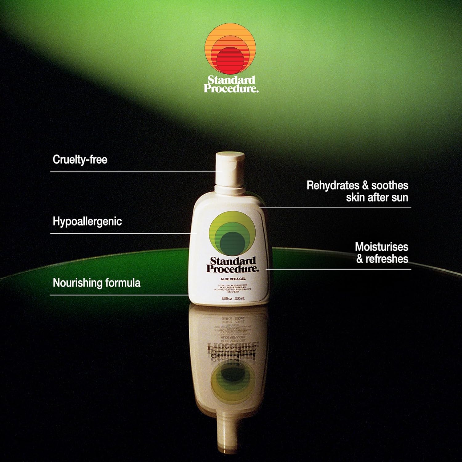 Standard Procedure - Travel Sunscreen Set - SPF 50 Sunscreen Lotion - SPF 50 Lip Balm - After Sun Aloe Vera - Australian Sunscreen