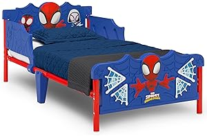 Cama para niños con colchón incluido: Spidey and His Amazing Friends 3D Toddler Bed
