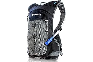 Vibrelli Hydration Pack & Ski Water Pouch - Essential Hydration Gear for...