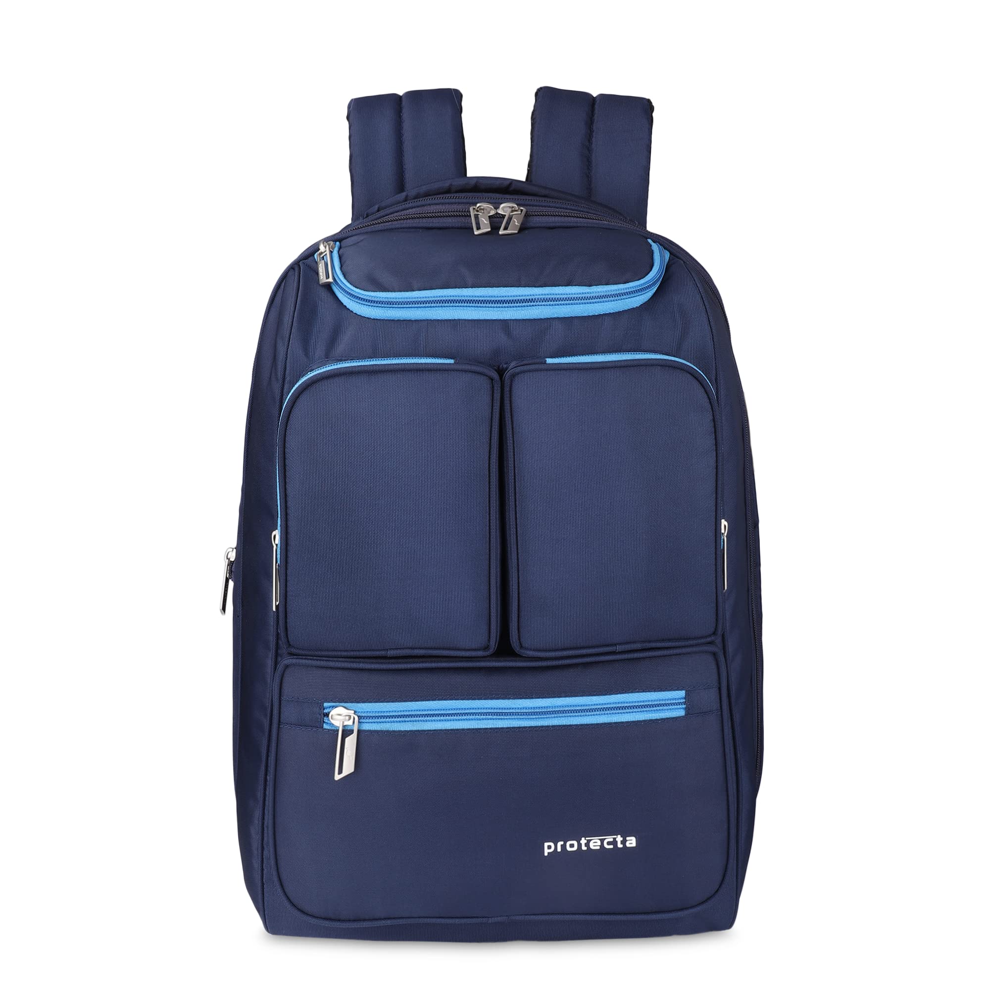 Protecta Organised Chaos XL (2.0) 45 L Convertible Laptop Backpack/Bag | For Work Trips, Travel & Weekend Trips. - Navy & Blue