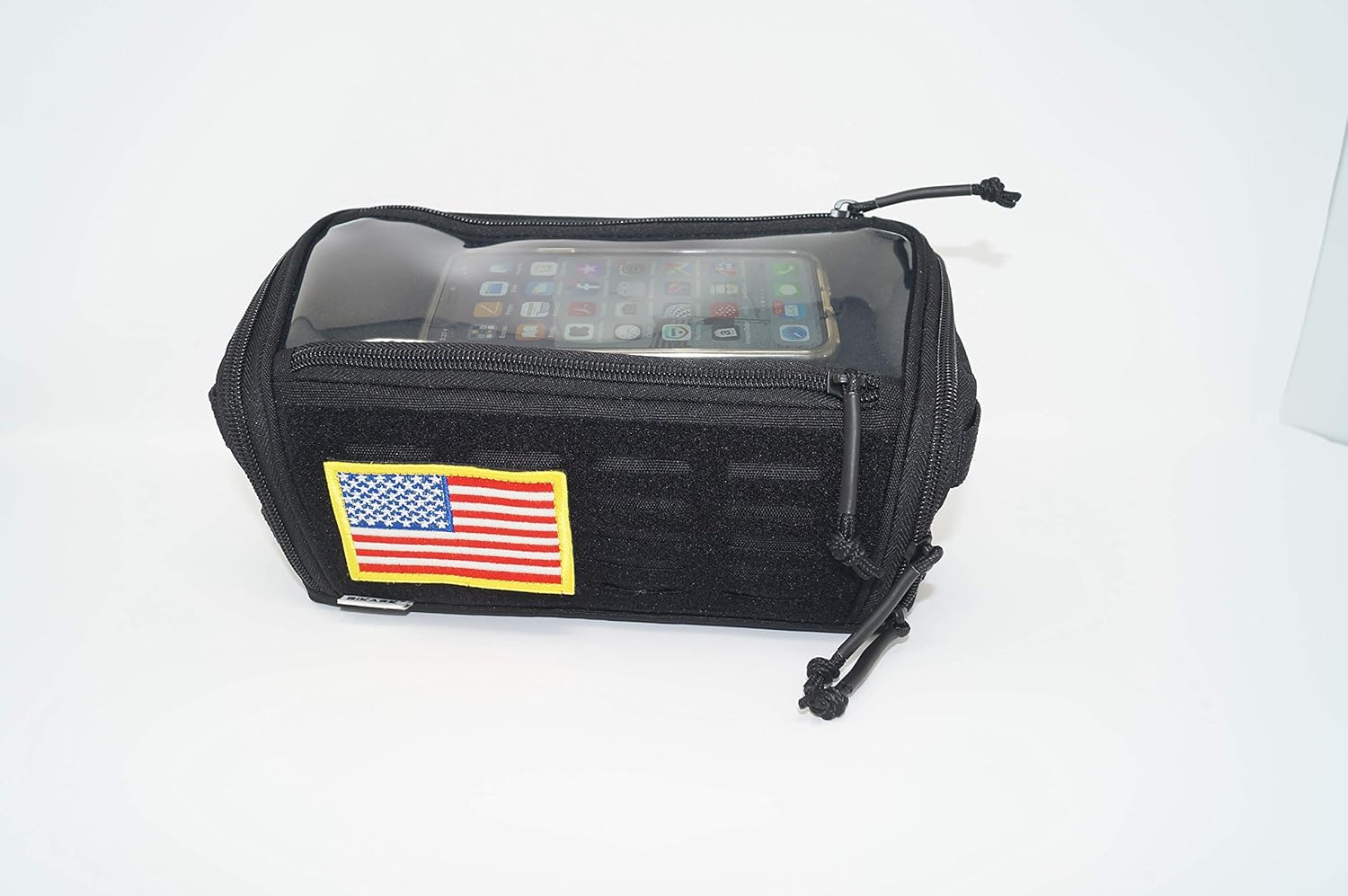 Buddy Handlebar Bag - All you need for a day ride, keeps your items close at hand. Buddy Handlebar bag mounts to your handlebars with hook and loop attachment and opens up completely for easy access.