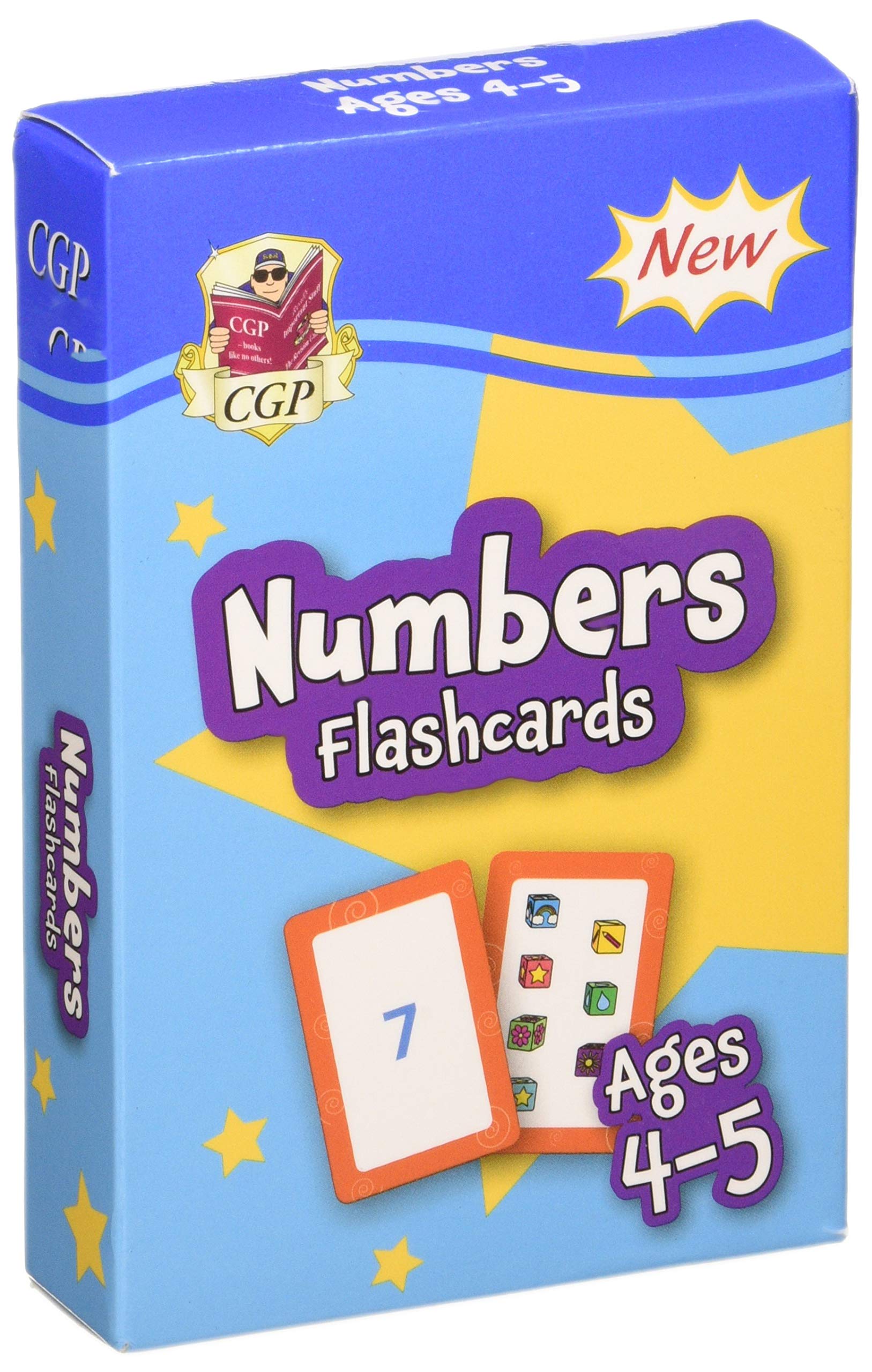 Numbers Flashcards for Ages 4-5 (Reception) (CGP Reception Activity Books and Cards)