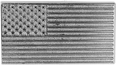 American Flag Biker Pin