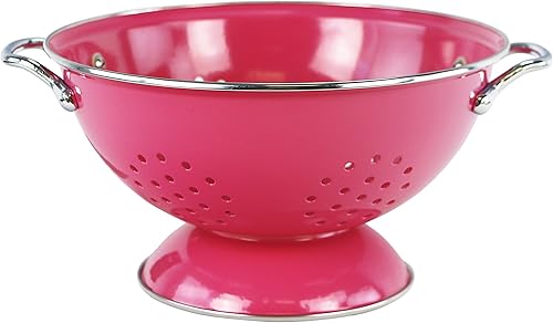 Miniatura 48 de Colador de Reston Lloyd, color azul índigo, 1 Cuarto de galón, Rojo Rojo -,Índigo,Limón,Naranja,Negro