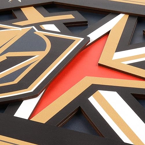 Miniatura 4 de YouTheFan NHL 3D Logo Series Wall Art-12x12