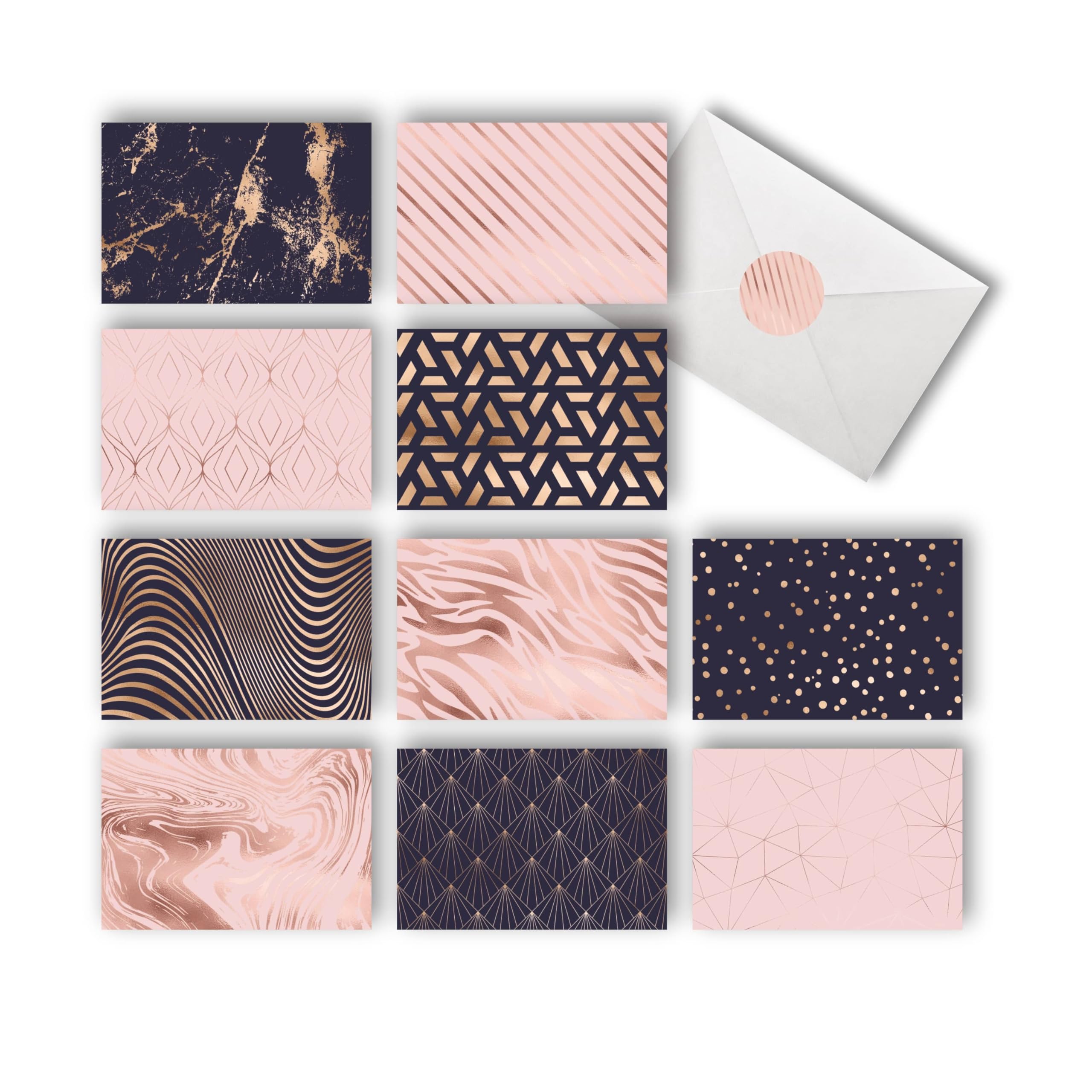 Buy 50-Pack Assorted Greeting Cards: 4x6’’ Blank Note Cards with ...