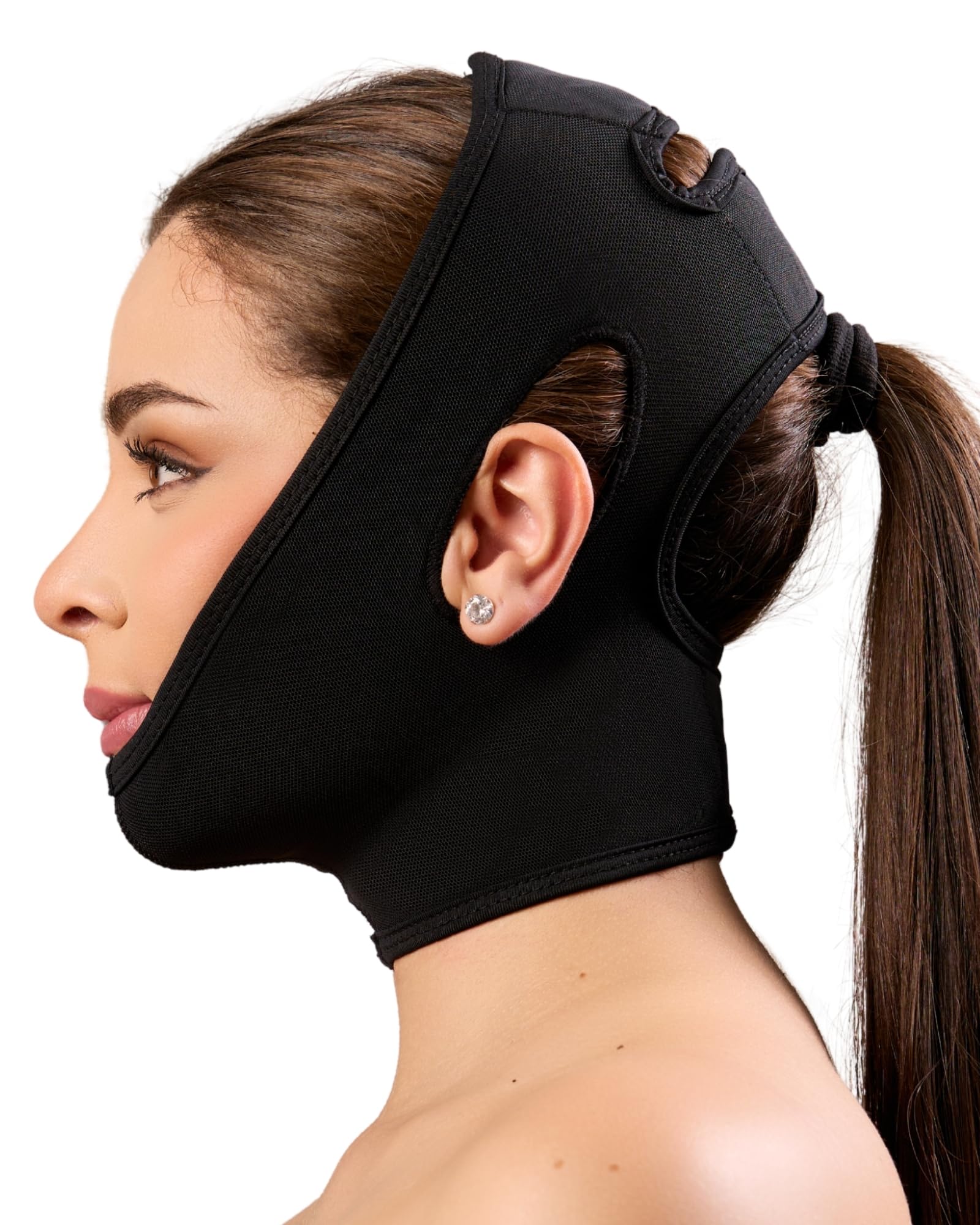 Shape Concept 301 Chin Strap Support Band Neck Bandage Face Chin High Compression