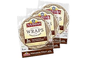 Toufayan Whole Wheat Tortilla Wraps: The Healthier Choice for Your Wraps and Rolls