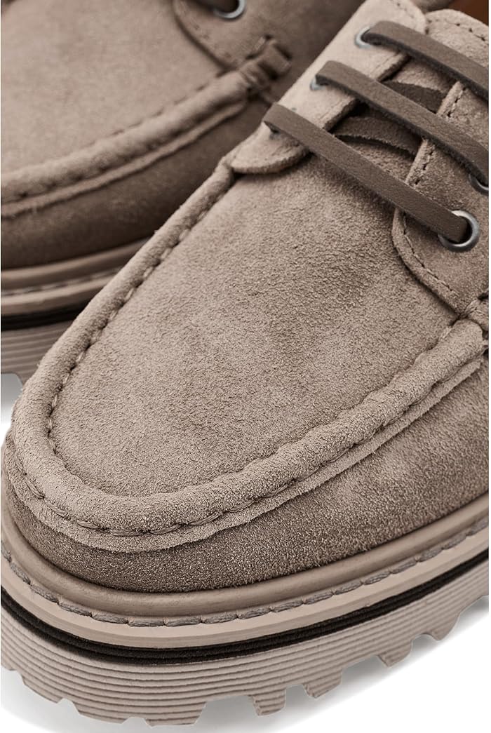 Обувь Johnston & Murphy Emmalynn Boat Shoes, цвет: Серо-коричневый — фото 3