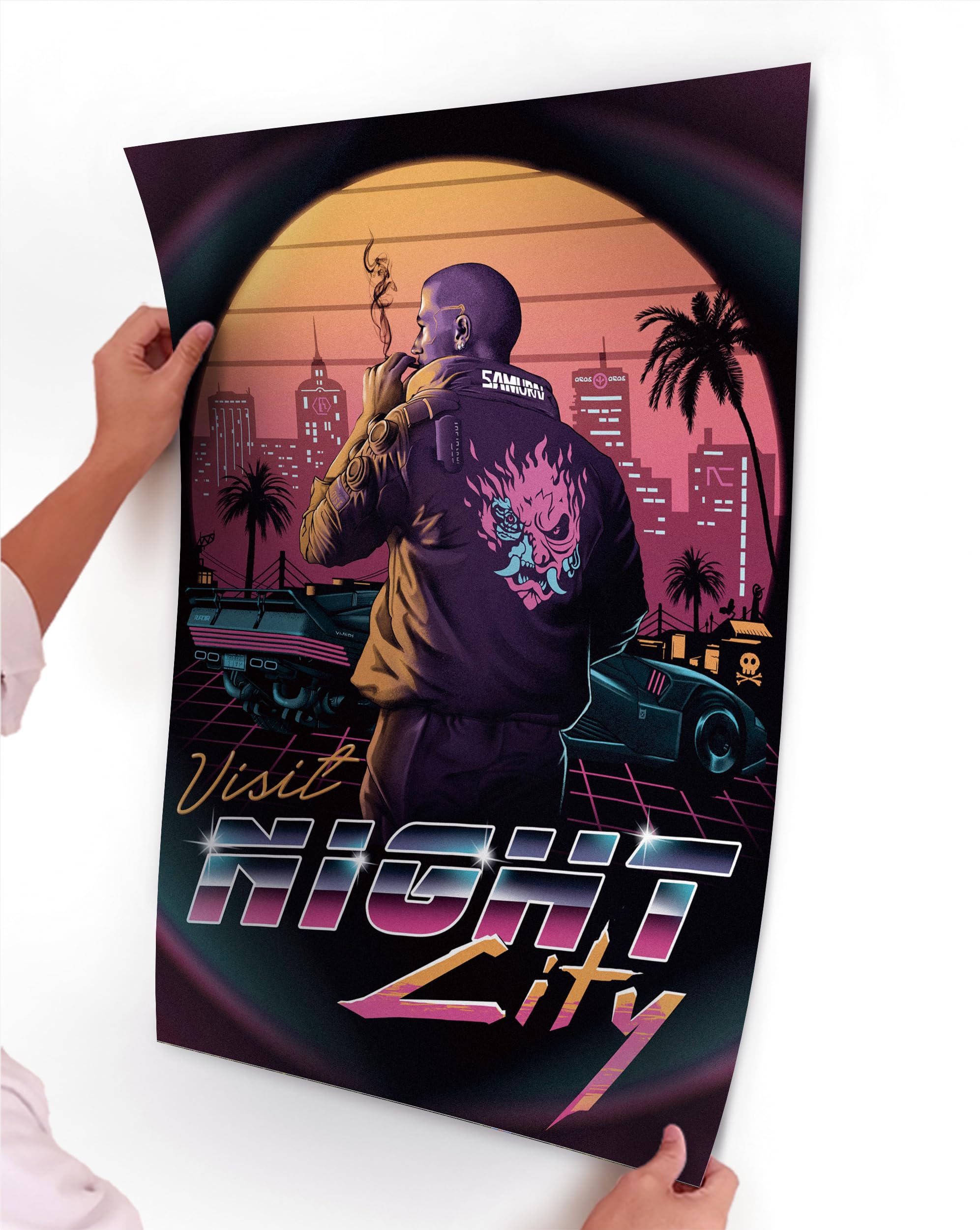 Amazon.co.jp: LNASI サイバーパンク 2077 - Visit Night City