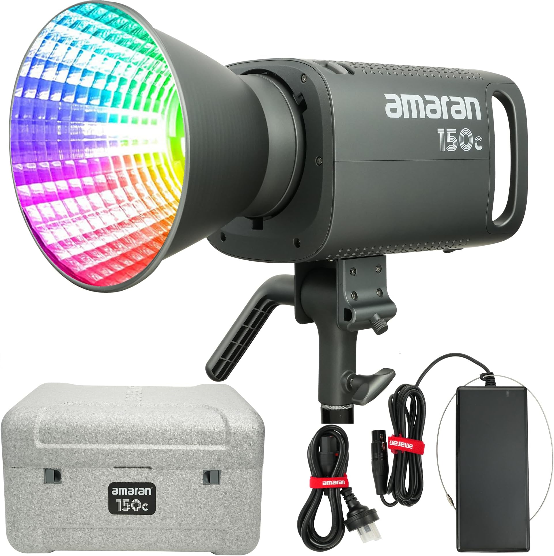 Aputure Amaran 300c RGB COB Luz de video Bowen Mount 2.500K a 7.500K ...