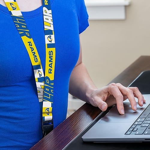 Miniatura 51 de Rico Industries NFL Football - Cordón de seguridad unisex para adultos, de 19 x 1 pulgada, flash Color del