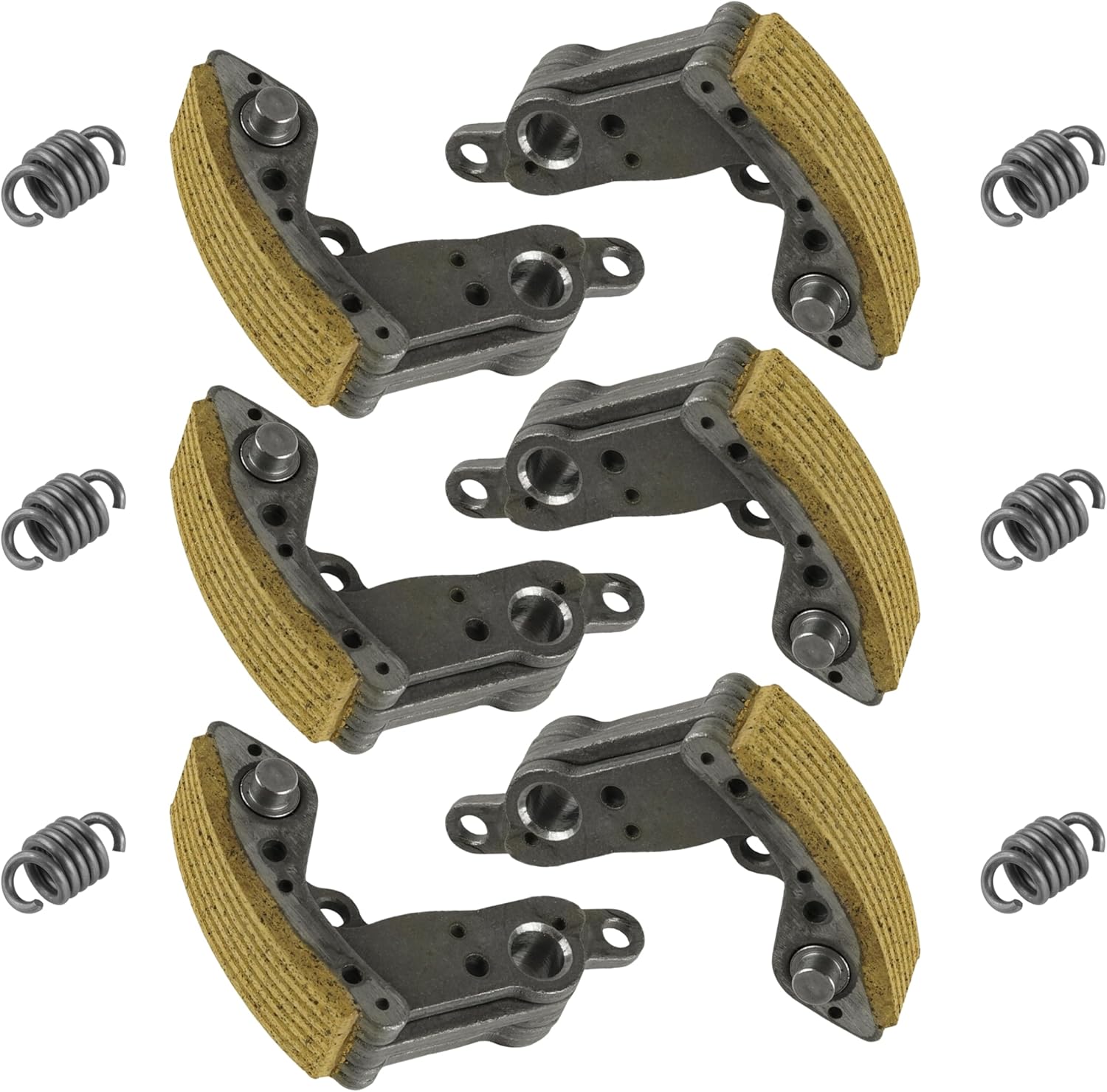 Caltric Centrifugal Wet Clutch Carrier Shoes Compatible With Yamaha Grizzly 700 YFM700G 4x4 2016 2017 2018 2019 2020 2021-2026