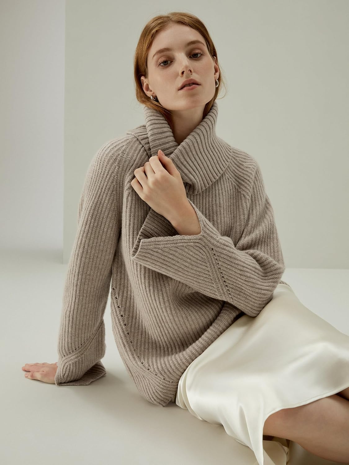 LilySilk Women Silk Midi Skirt High Waisted Split Long Skirt for Ladies Spring Summer - Image 6