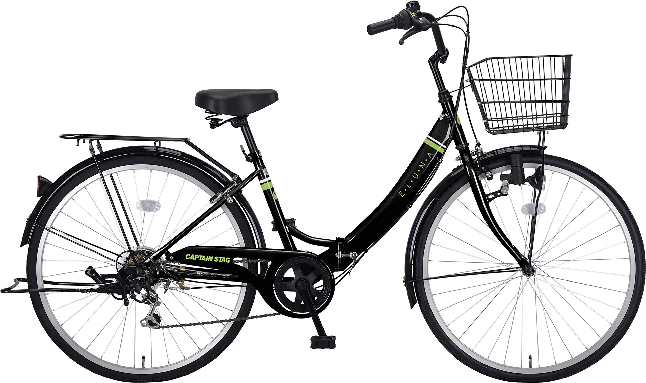 FDB-26折り畳み自転車入荷しました！ Amazon | キャプテンスタッグ(CAPTAIN STAG) エルナ 26インチ