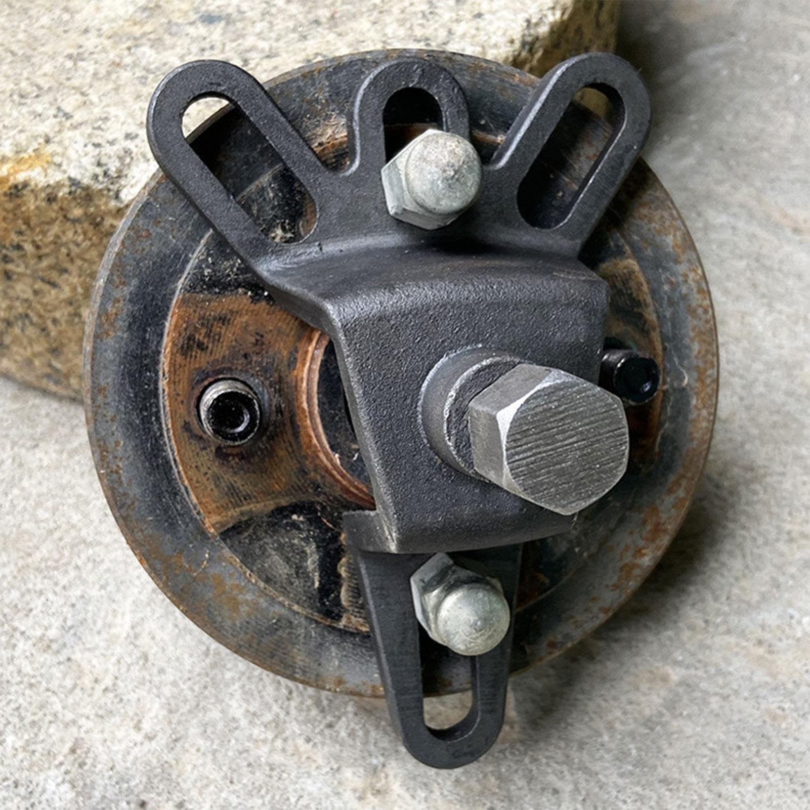 Puller Del Tamburo Freno | Strumento Di Rimozione Del Mozzo E Delle Ruote Pesanti | CV Axle & Hub Estrattore Per La Riparazione Automobilistica, Il Tamburo Bloccato, Il Rotore E L'estrazione 'albe