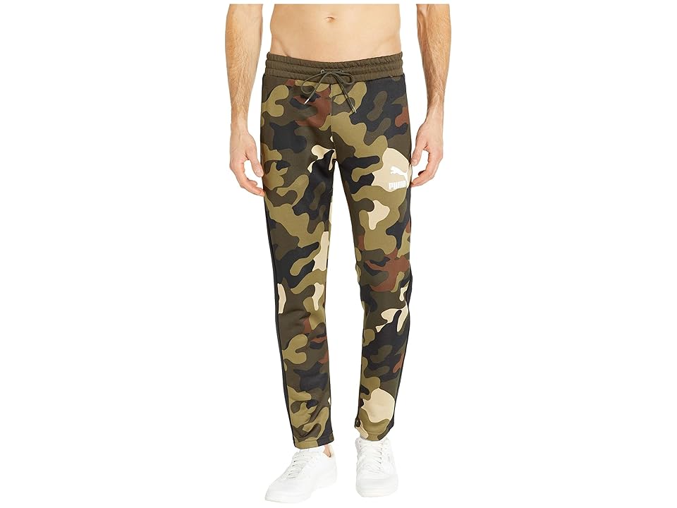 

PUMA Wild Pack T7 Track Pants AOP (Forest Night) Men's Casual Pants