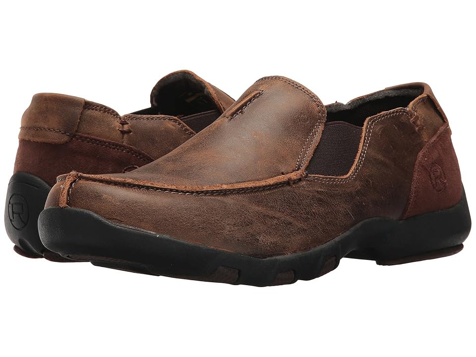 

Roper Buzzy (Brown) Men's Slip on Shoes