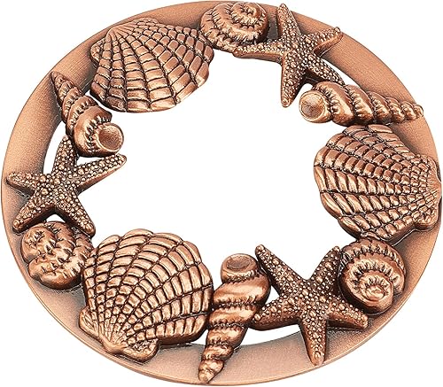 Miniatura 1 de GORGECRAFT Candle Toppers - Cubierta perfumada para velas, tapas de frasco, fundas para regalos, diseño de estrella de mar, accesorios de velas para