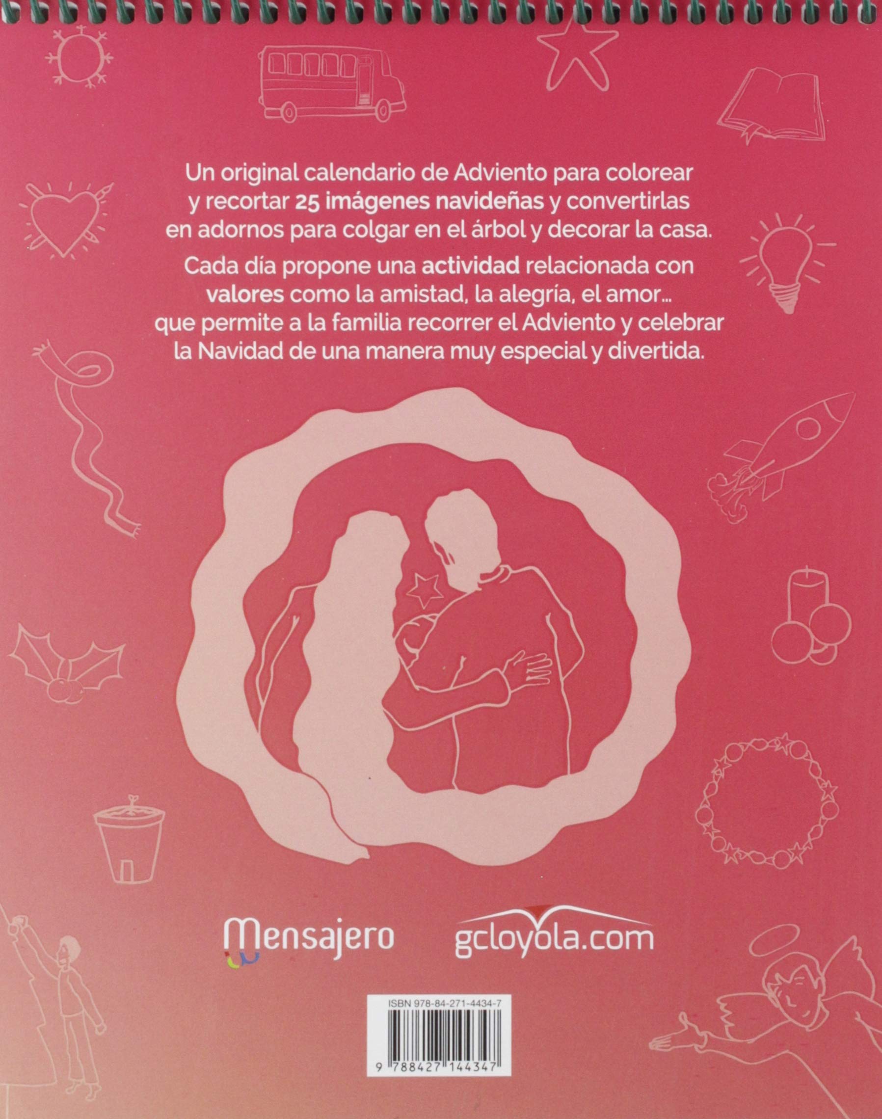 Calendario de adviento. Mensajero