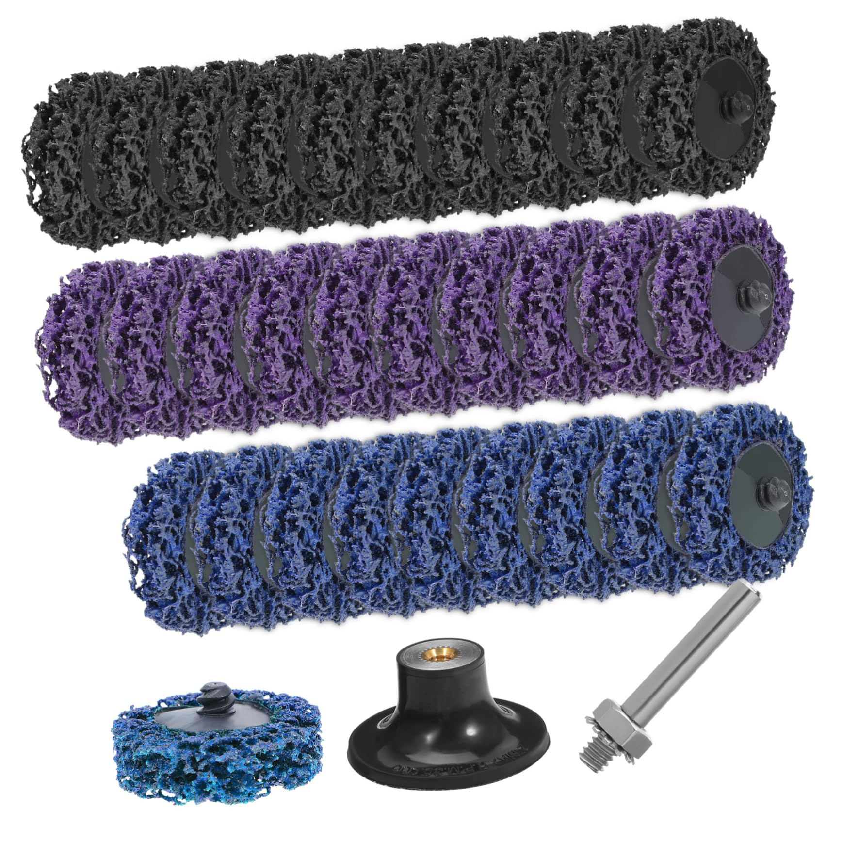 Kit disques pour élimination de peinture et vernis sur métaux