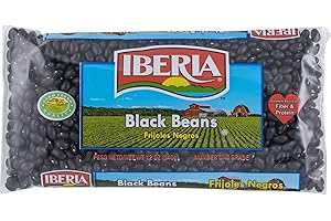 Iberia Black Beans: 50lb Bulk Bag of Premium Dry Protein Source