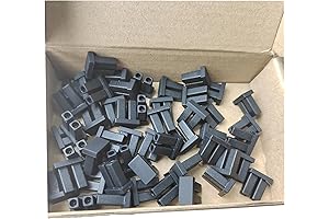 50-Pack Fiber Optic Dust Caps, SFP Dust Cover, SFP Dust Cap, Black...